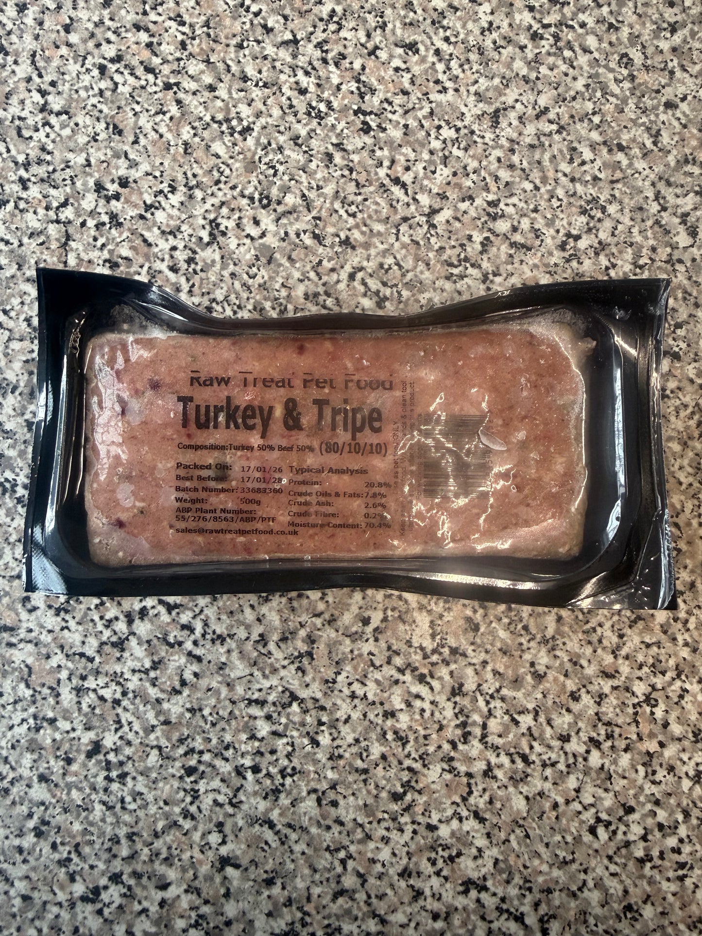 Turkey & Tripe 500G