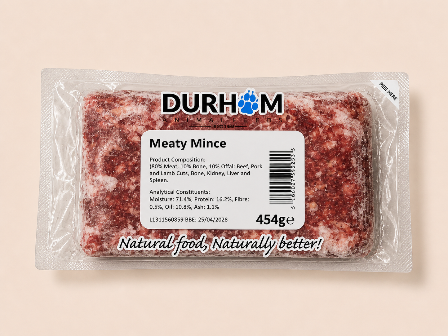 Durham - Meaty Mince (454g)