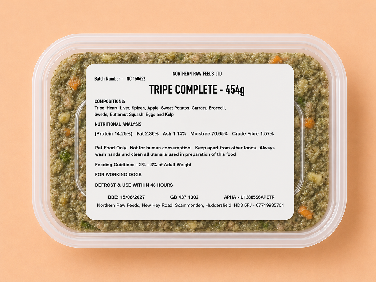 Northern Raw - Tripe Complete (454G)