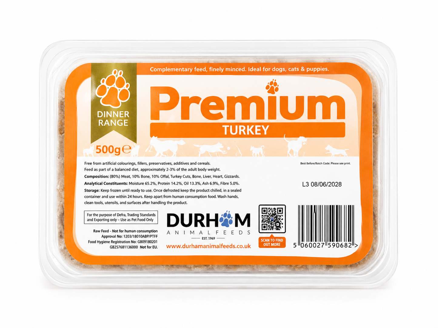 Durham - Premium Turkey (500G)