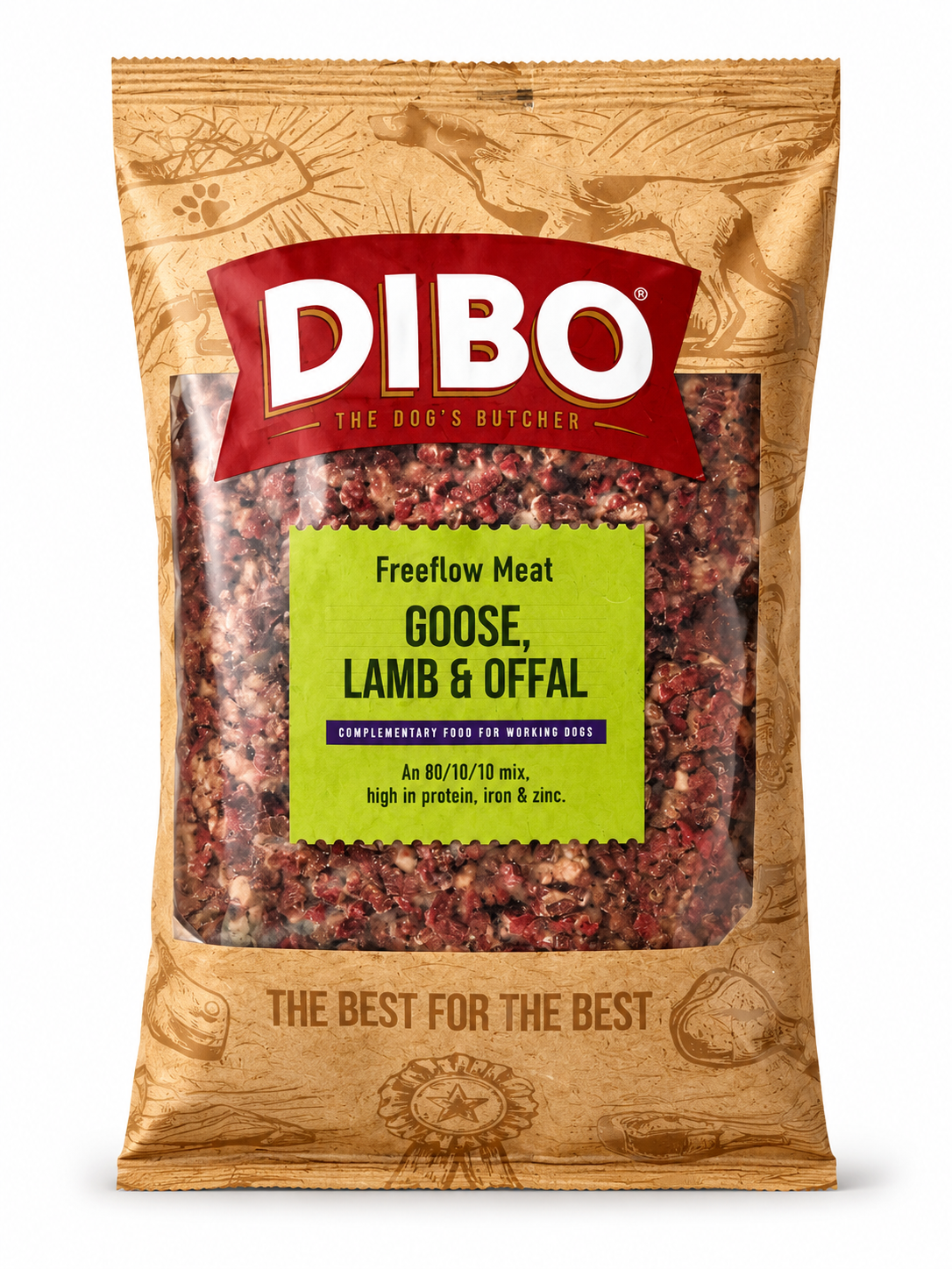 Dibo - Goose, Lamb & Offal (1KG)