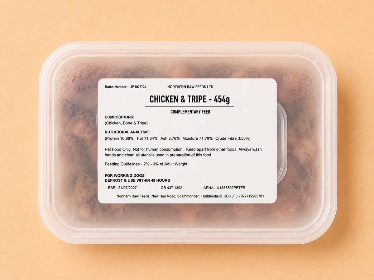 Northern Raw - Chicken & Tripe (454G)