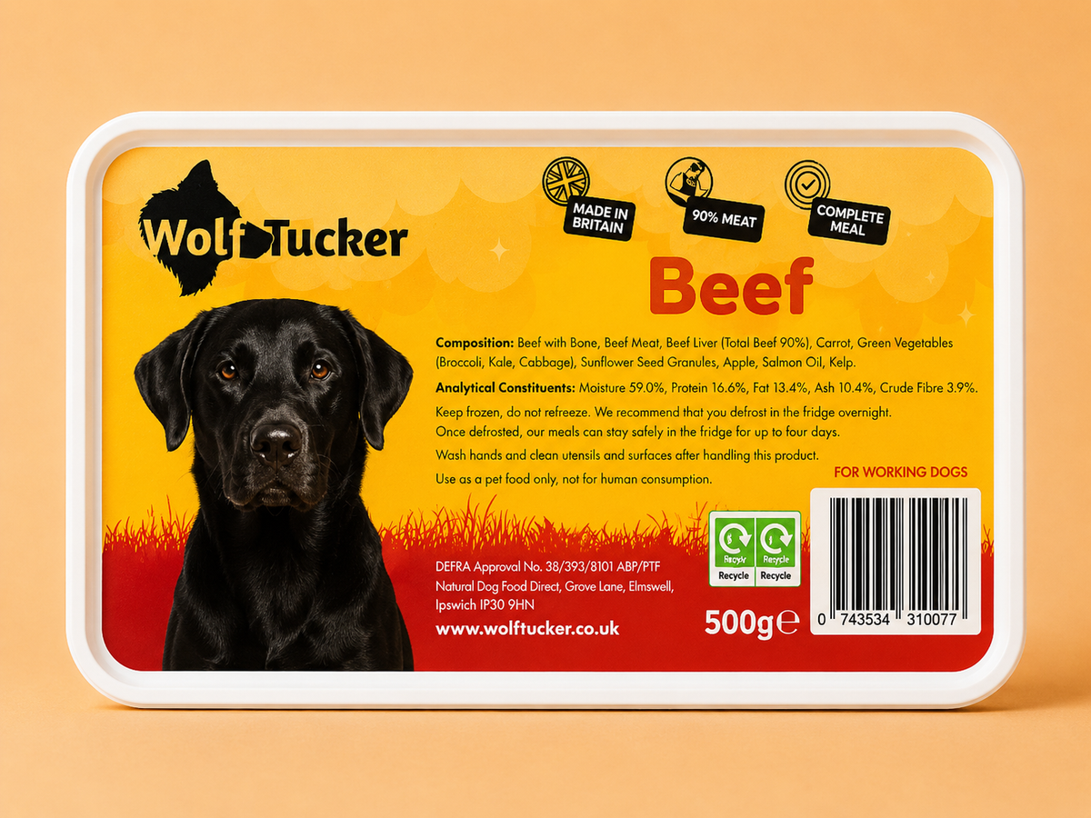 Wolf Tucker - Beef (500G)