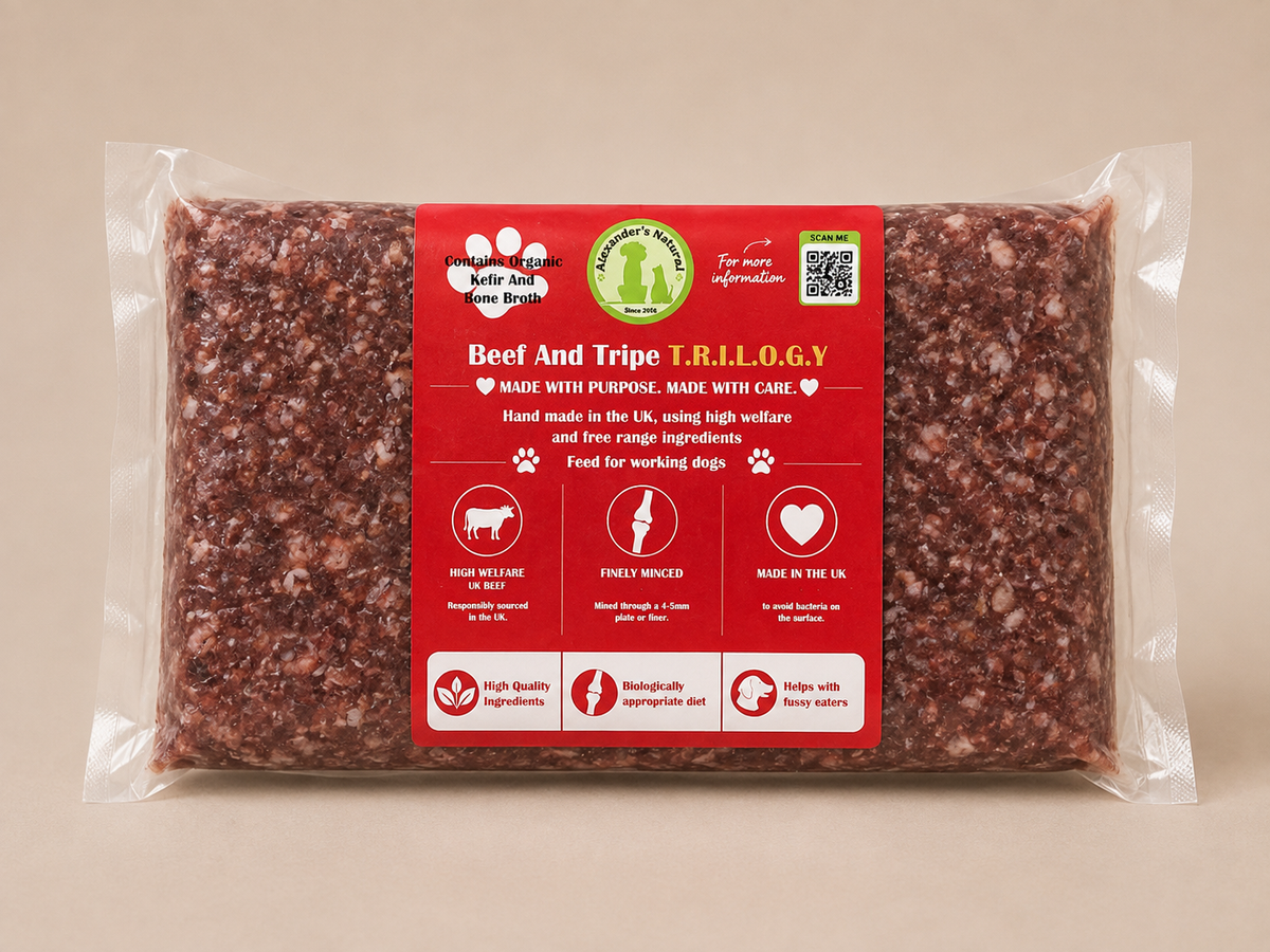 Alexander’s Natural - Boneless Beef & Tripe Triolgy (500G)