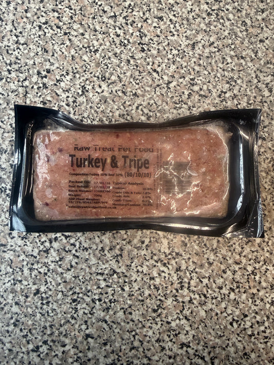 Turkey & Tripe 500G