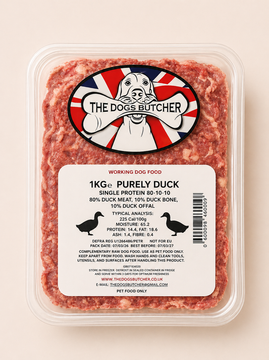 The Dogs Butcher - Purely Duck (1KG)