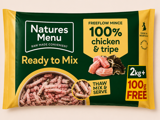 Natures Menu - Chicken & Tripe Free-flow (2KG)