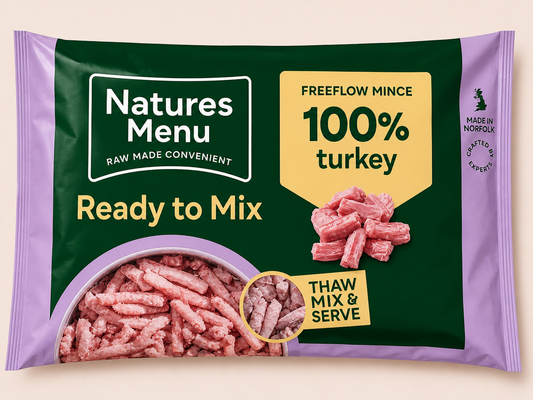 Natures Menu - Turkey Free-flow (2KG)