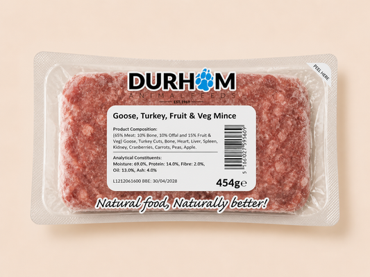 Durham - Goose, Turkey, Fruit & Veg (454g)