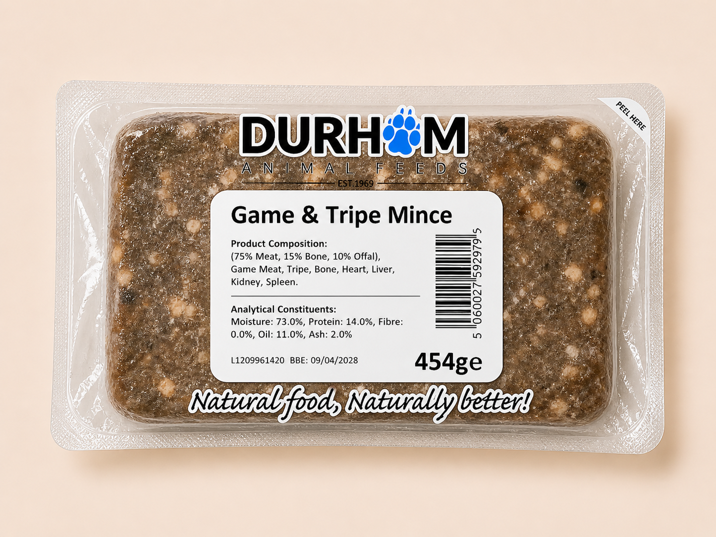 Durham -  Game & Tripe (454g)