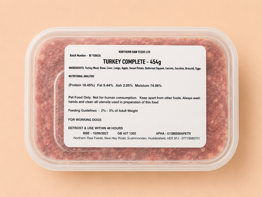 Northern Raw - Turkey Complete (454G)