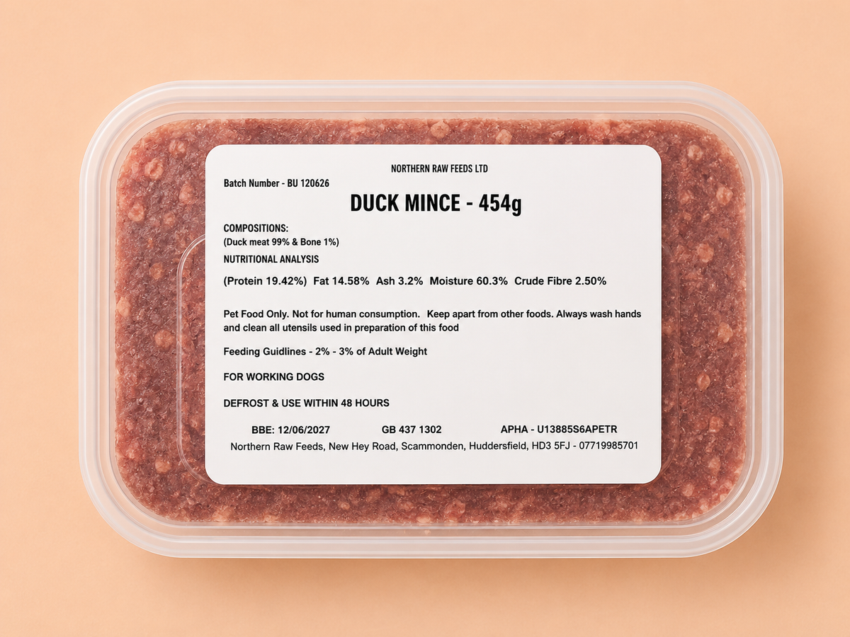 Northern Raw - Duck (454G)