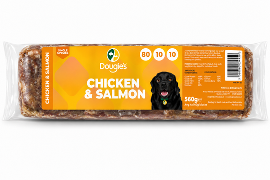 Dougie’s - Chicken & Salmon 80-10-10 (560G)