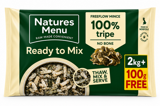 Natures Menu - Tripe Free-flow (2KG)
