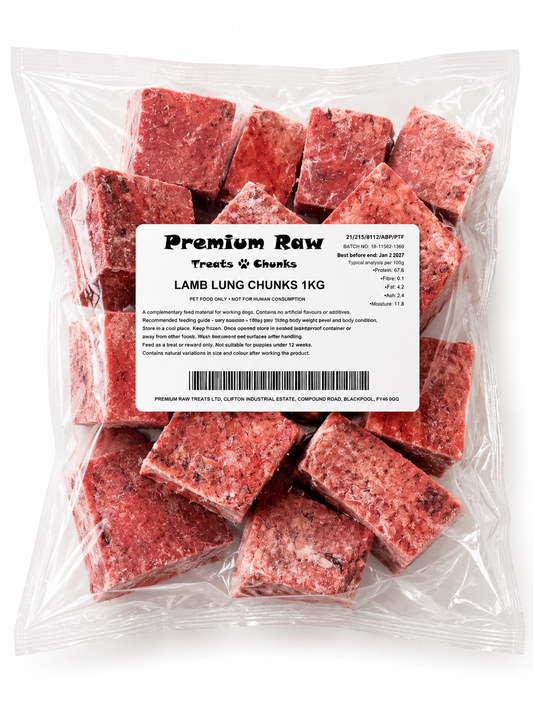 Lamb Lung Chunks (1KG)