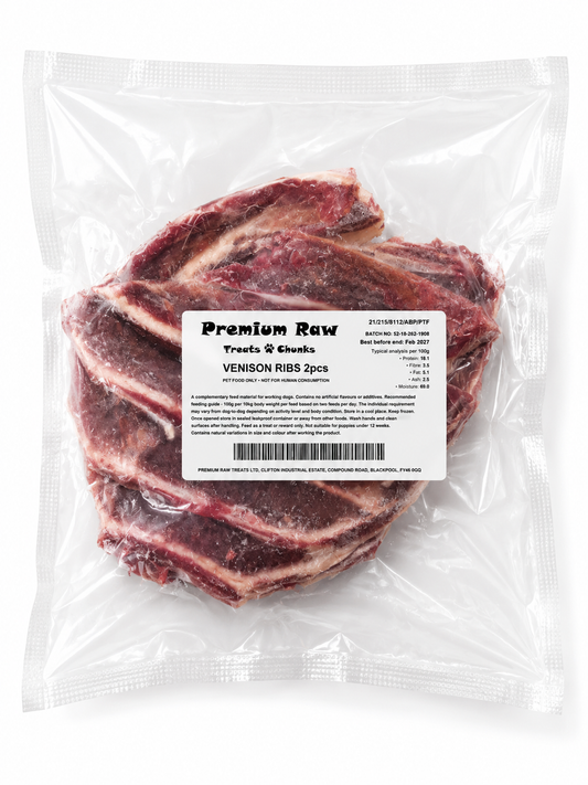 Venison Ribs (2pcs)