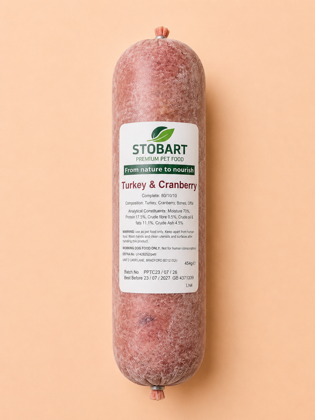 Stobart - Turkey & Cranberry (454g)