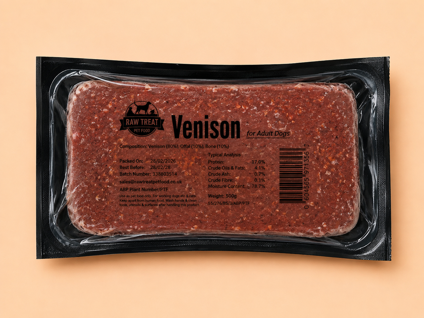 RTPF - Venison (500g)