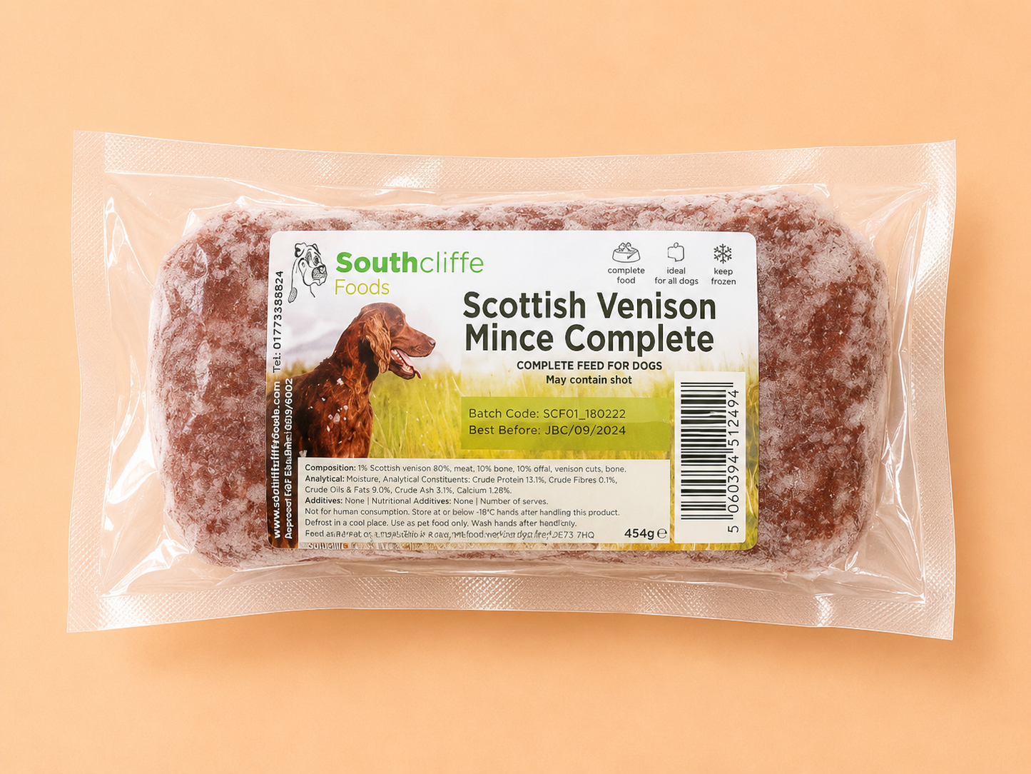 Southcliffe - Scottish Venison (454G)