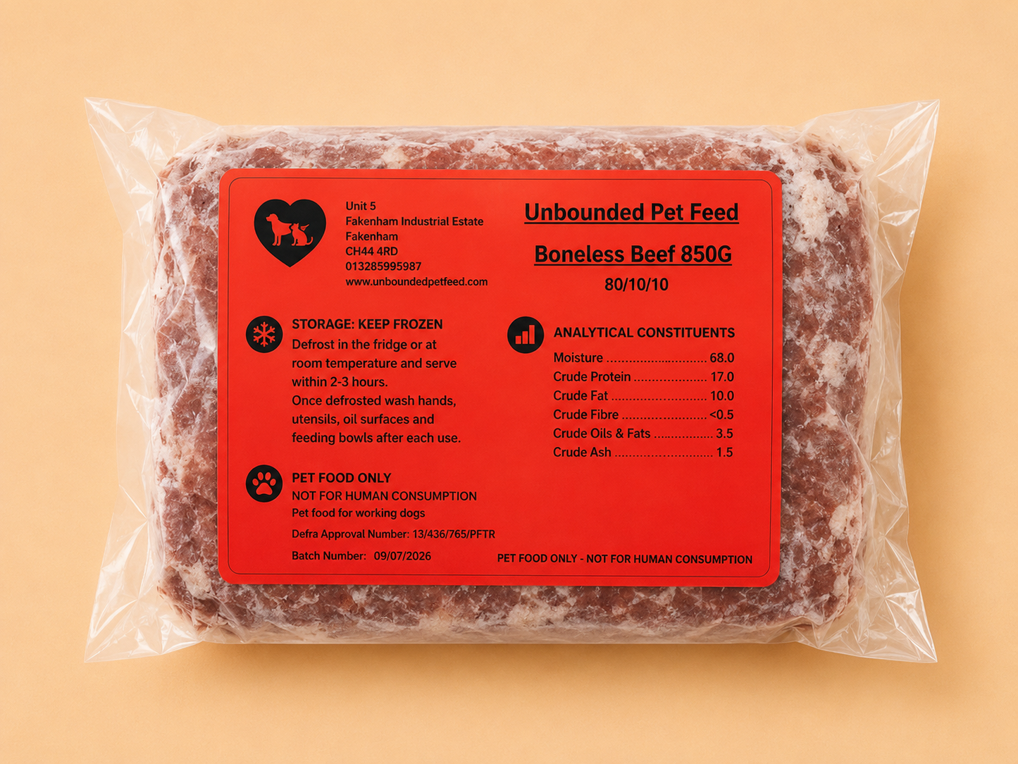 Unbounded - Boneless Beef (850G)