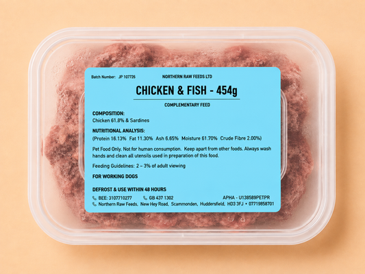 Northern Raw - Chicken & Fish (454G)