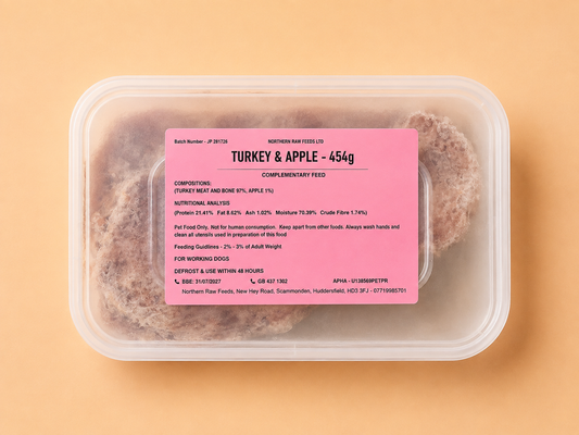 Northern Raw - Turkey & Apple (454G)