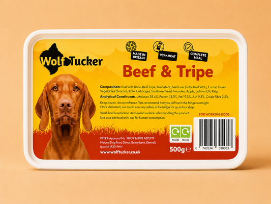 Wolf Tucker - Beef & Tripe (500G)