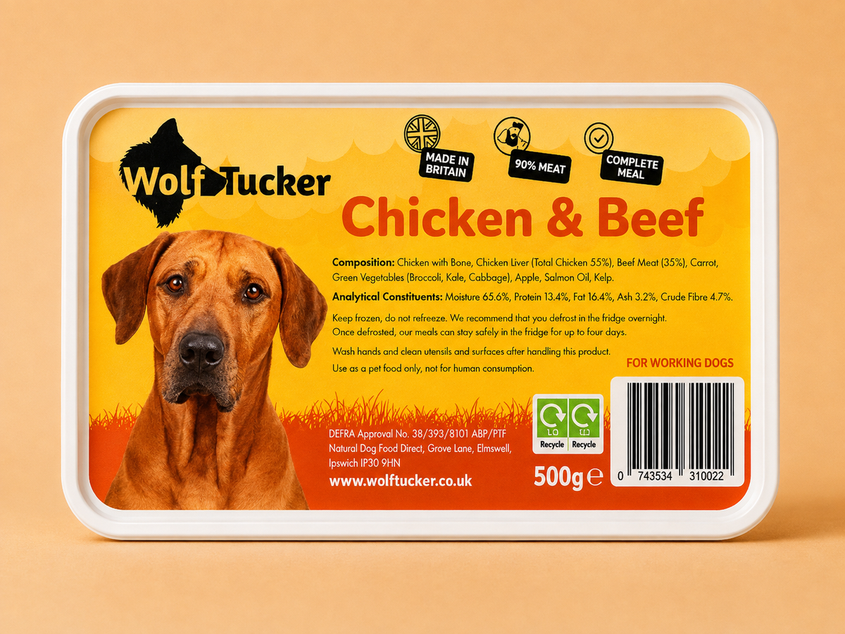 Wolf Tucker - Chicken & Beef (500G)