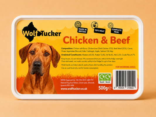 Wolf Tucker - Chicken & Beef (500G)
